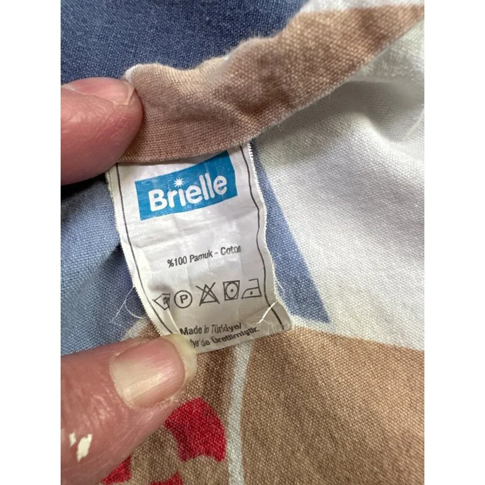 Brielle Kids Cotton Blanket With Boats Planes Ducks & Kites Print 100% Cotton